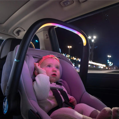 Revolve180 Litemax NXT Rotational Infant Car Seat with Sensorysoothe and with Accessory Load Leg (Quartz)