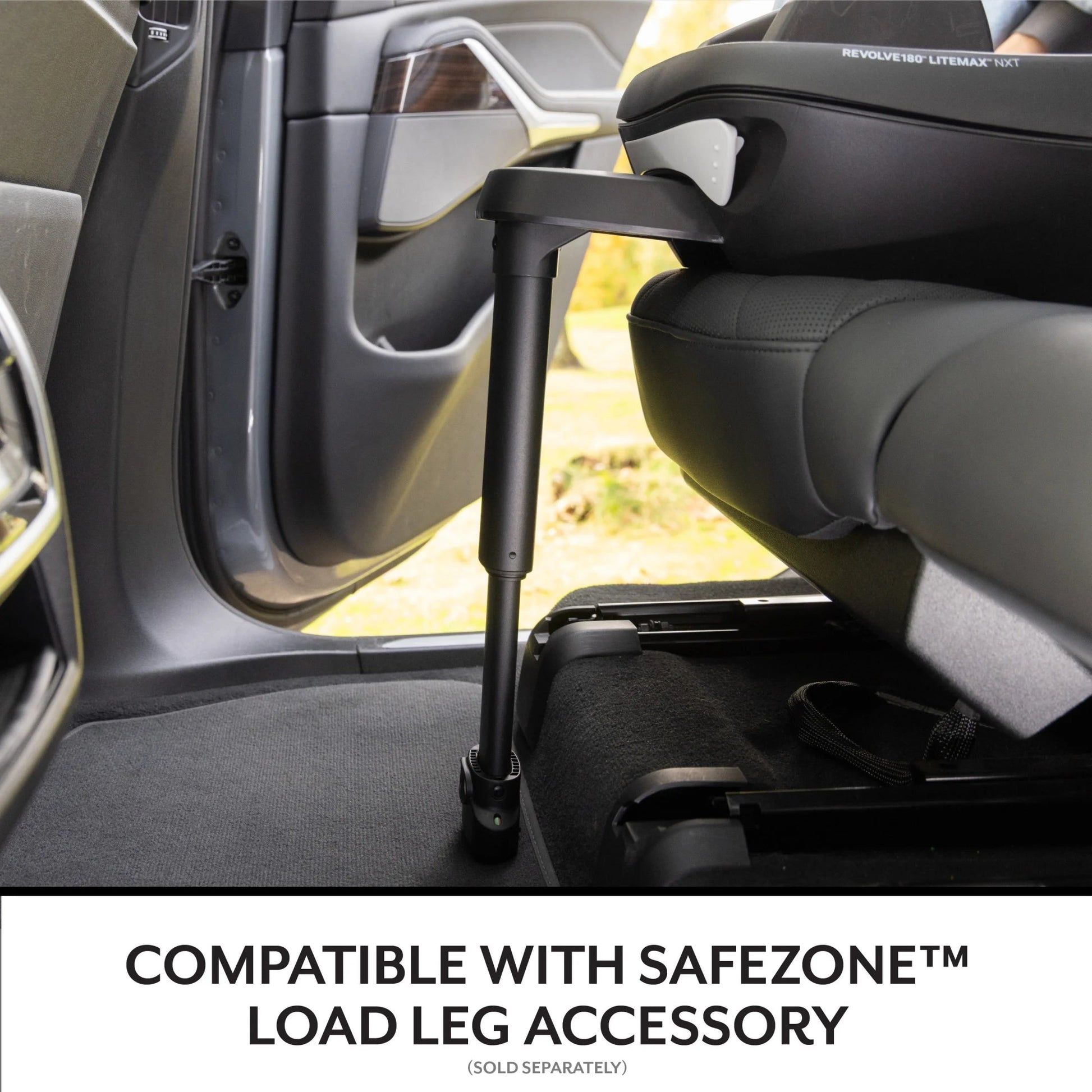 Revolve180 Litemax NXT Rotating Rear-Facing Lightweight Preemie and Infant Car Seat 3-30Lbs. Easy Install with Base (Cinder Gray)