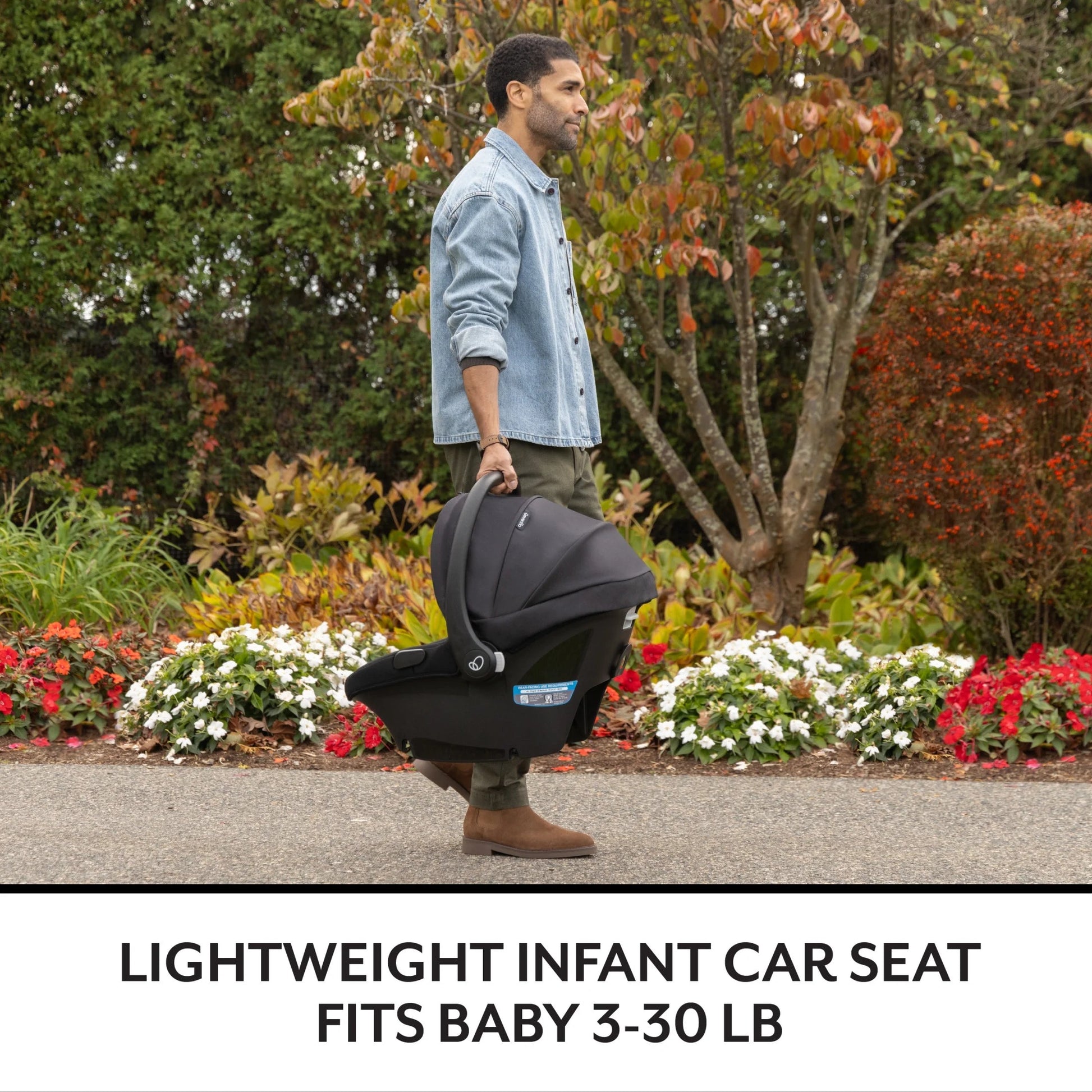 Revolve180 Litemax NXT Rotating Rear-Facing Lightweight Preemie and Infant Car Seat 3-30Lbs. Easy Install with Base (Cinder Gray)