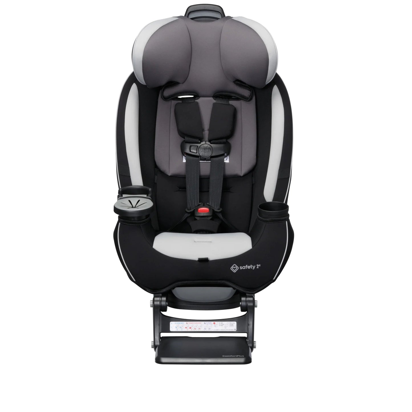 Grow and Go Extend N Ride LX All in One Convertible Infant & Toddler Car Seat, Black Pepper