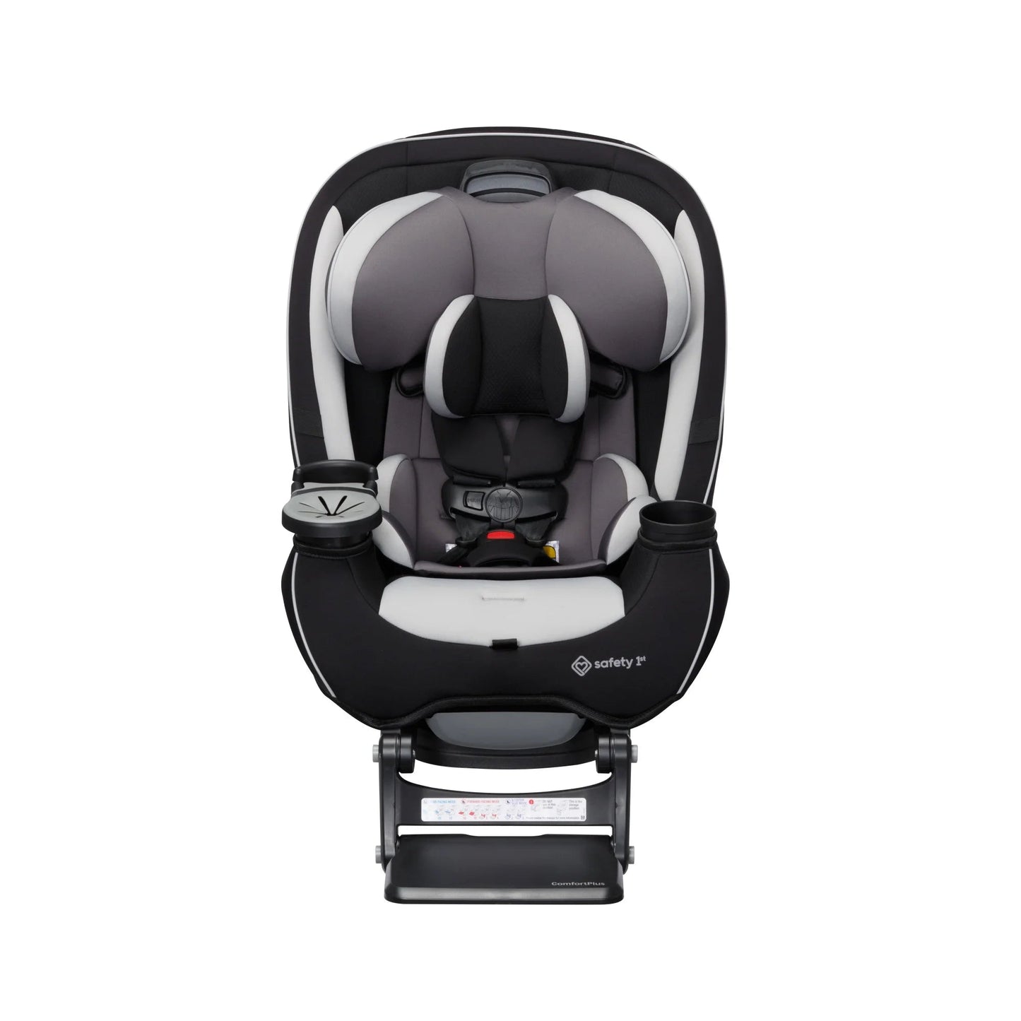 Grow and Go Extend N Ride LX All in One Convertible Infant & Toddler Car Seat, Black Pepper