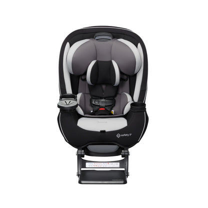 Grow and Go Extend N Ride LX All in One Convertible Infant & Toddler Car Seat, Black Pepper