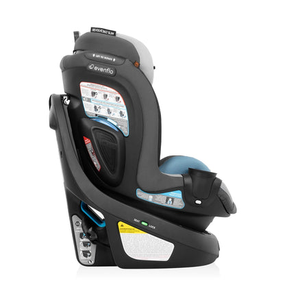 Revolve360 Slim 2-In-1 Rotational Car Seat with Quick Clean Cover (Stow Blue)