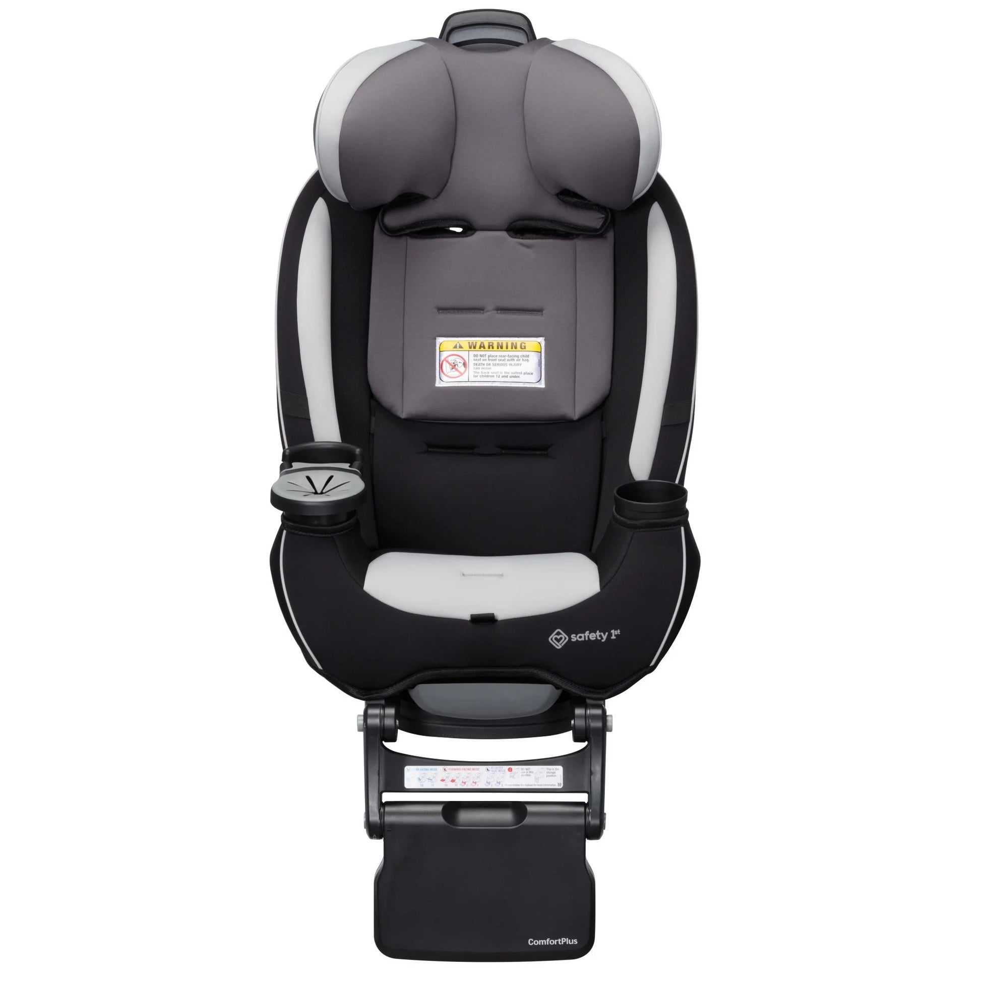 Grow and Go Extend N Ride LX All in One Convertible Infant & Toddler Car Seat, Black Pepper