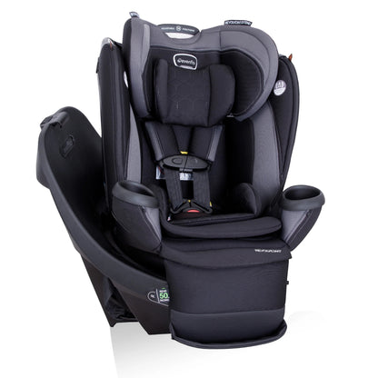 Revolve360 Extend All-In-One Rotational Car Seat with Quick Clean Cover (Revere Gray)