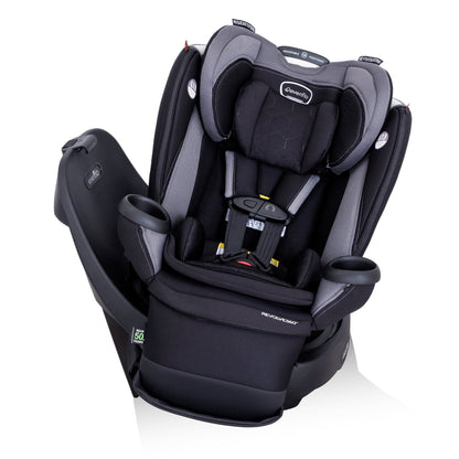 Revolve360 Extend All-In-One Rotational Car Seat with Quick Clean Cover (Revere Gray)