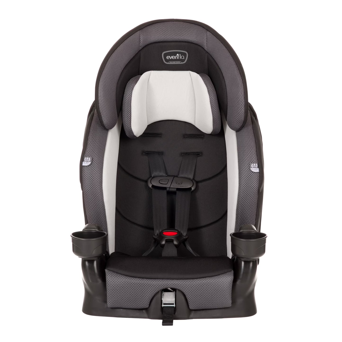 Chase plus 2-In-1 Booster Toddler Car Seat (Huron Black)