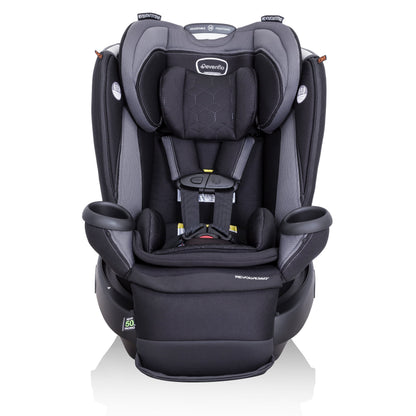 Revolve360 Extend All-In-One Rotational Car Seat with Quick Clean Cover (Revere Gray)