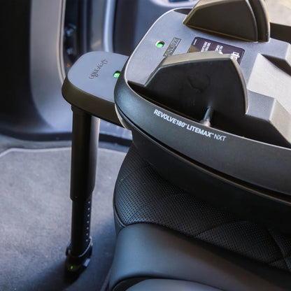 Revolve180 Litemax NXT Rotational Infant Car Seat with Sensorysoothe and with Accessory Load Leg (Quartz)